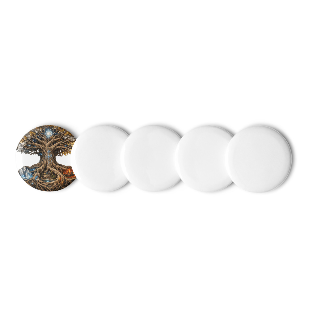 Yggdrasill Seal Enamel Pin