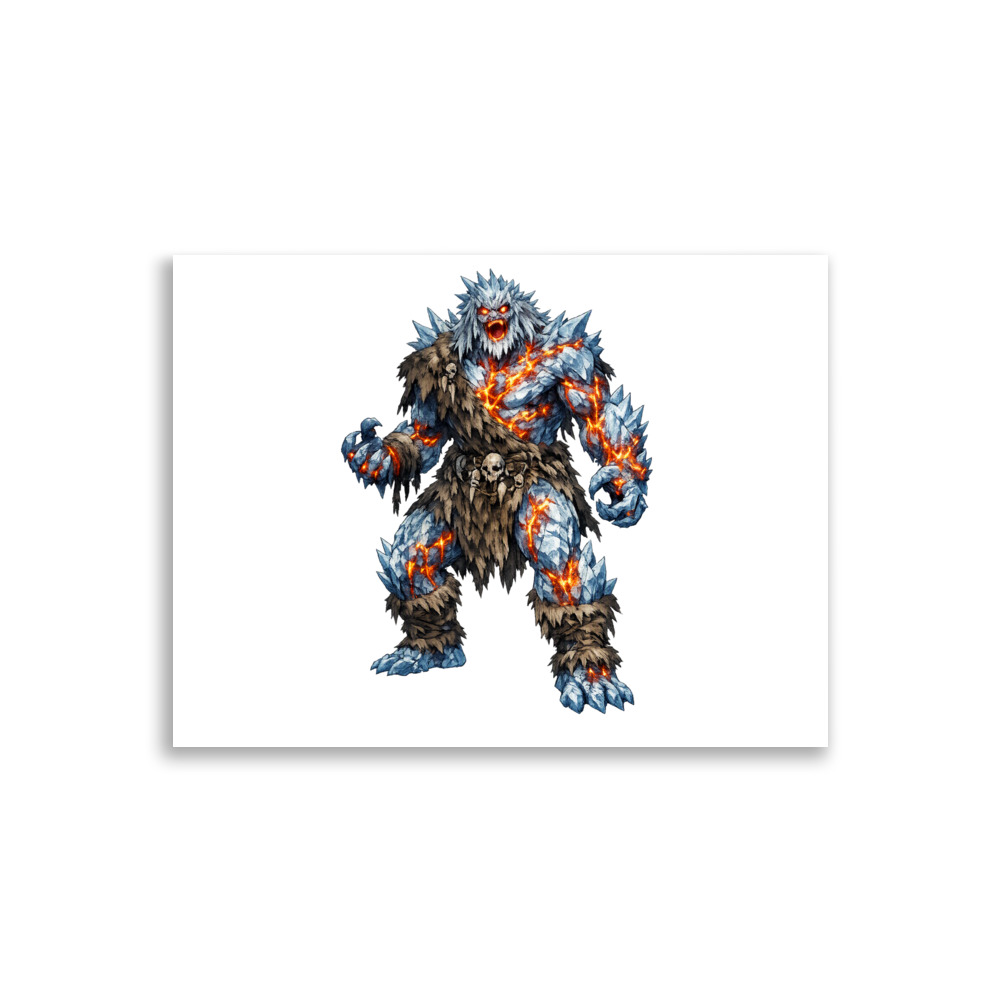 Ymir Mascot Art Print