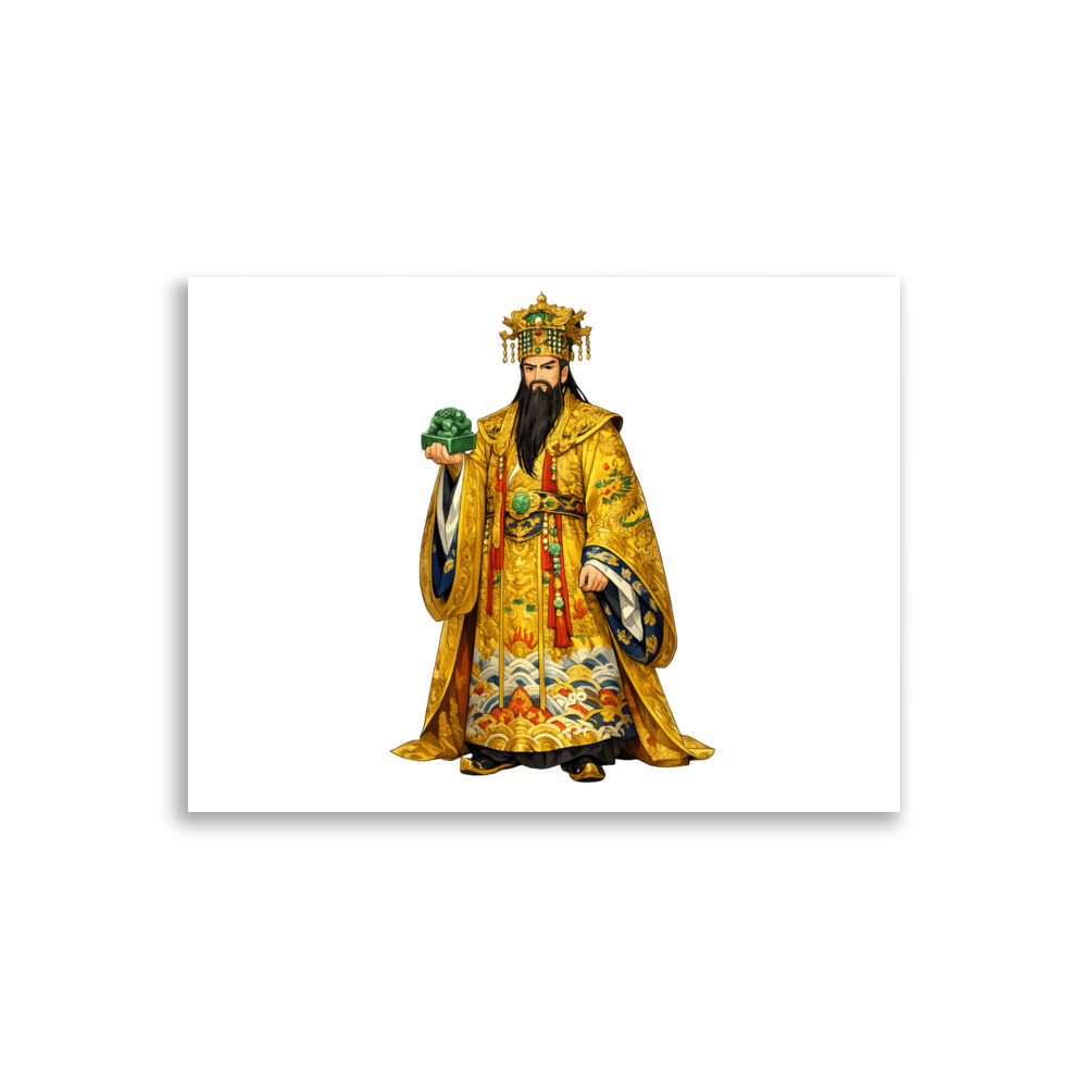 Yùhuáng Mascot Art Print