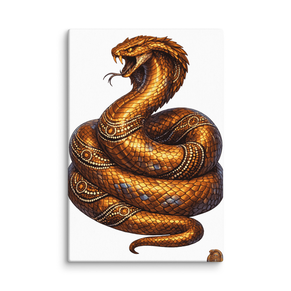 Yurlungur Mascot Canvas