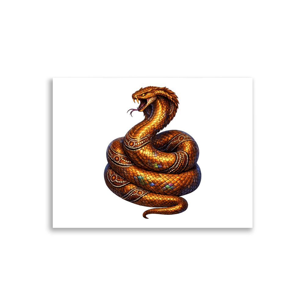 Yurlungur Mascot Art Print