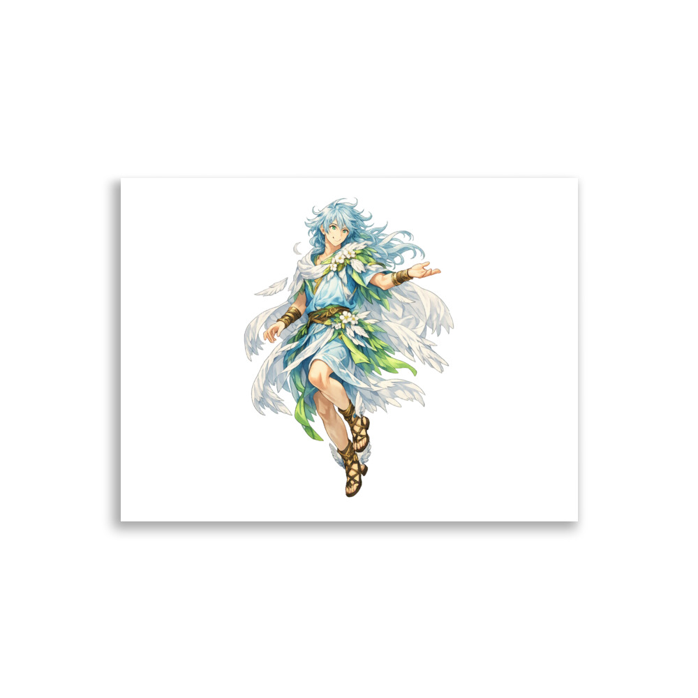 Zéphyros Mascot Art Print