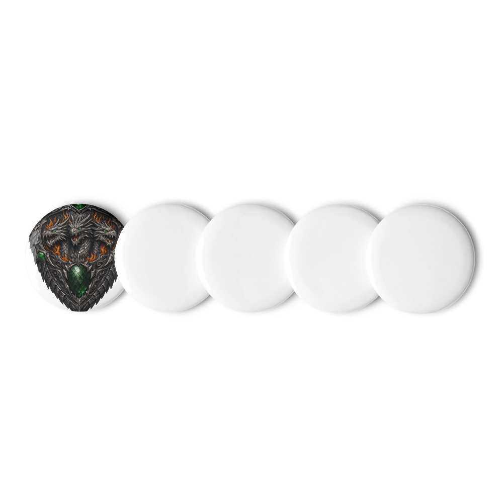 Zmey Gorynych Seal Enamel Pin