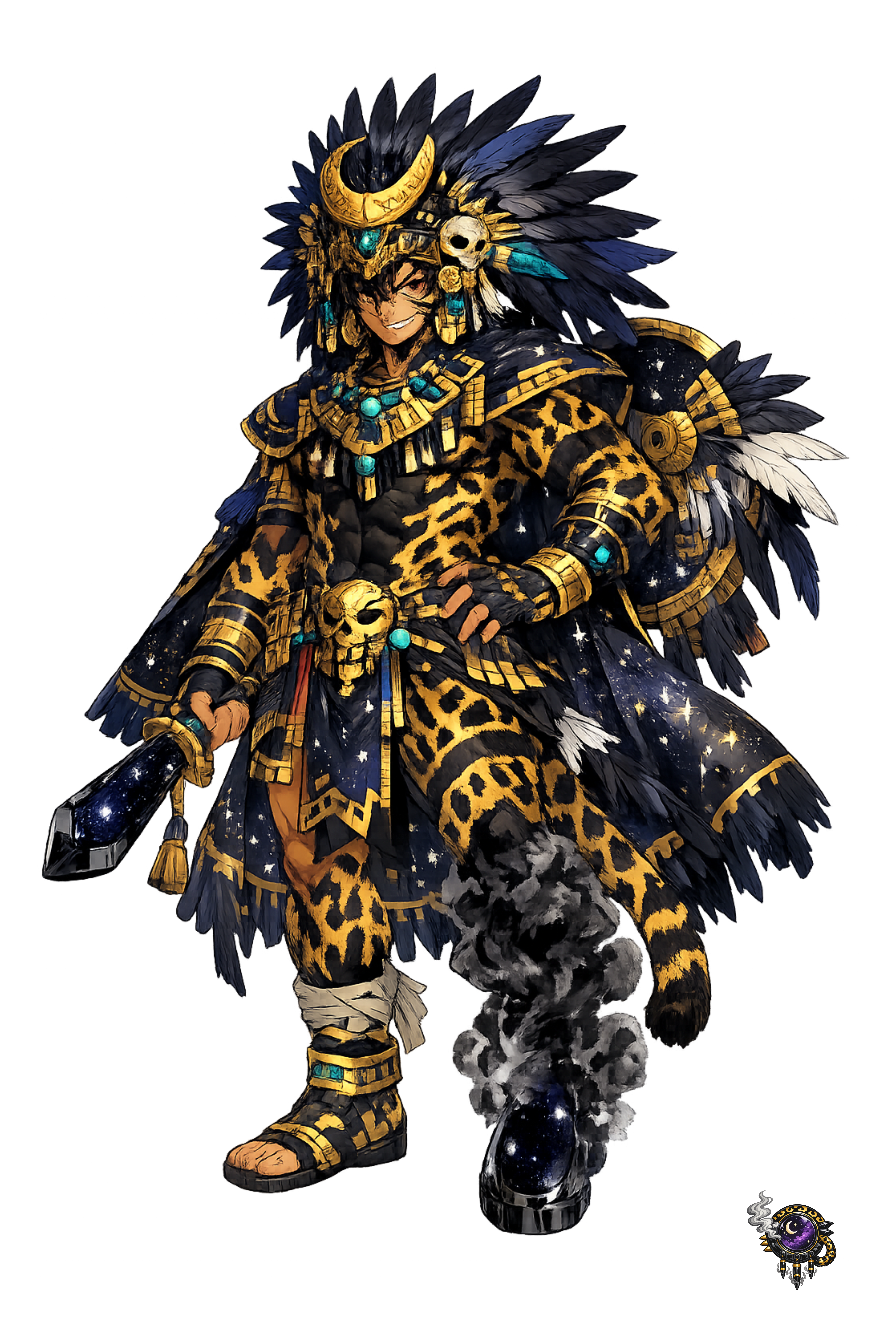 Tēzcatlīpōca full-art