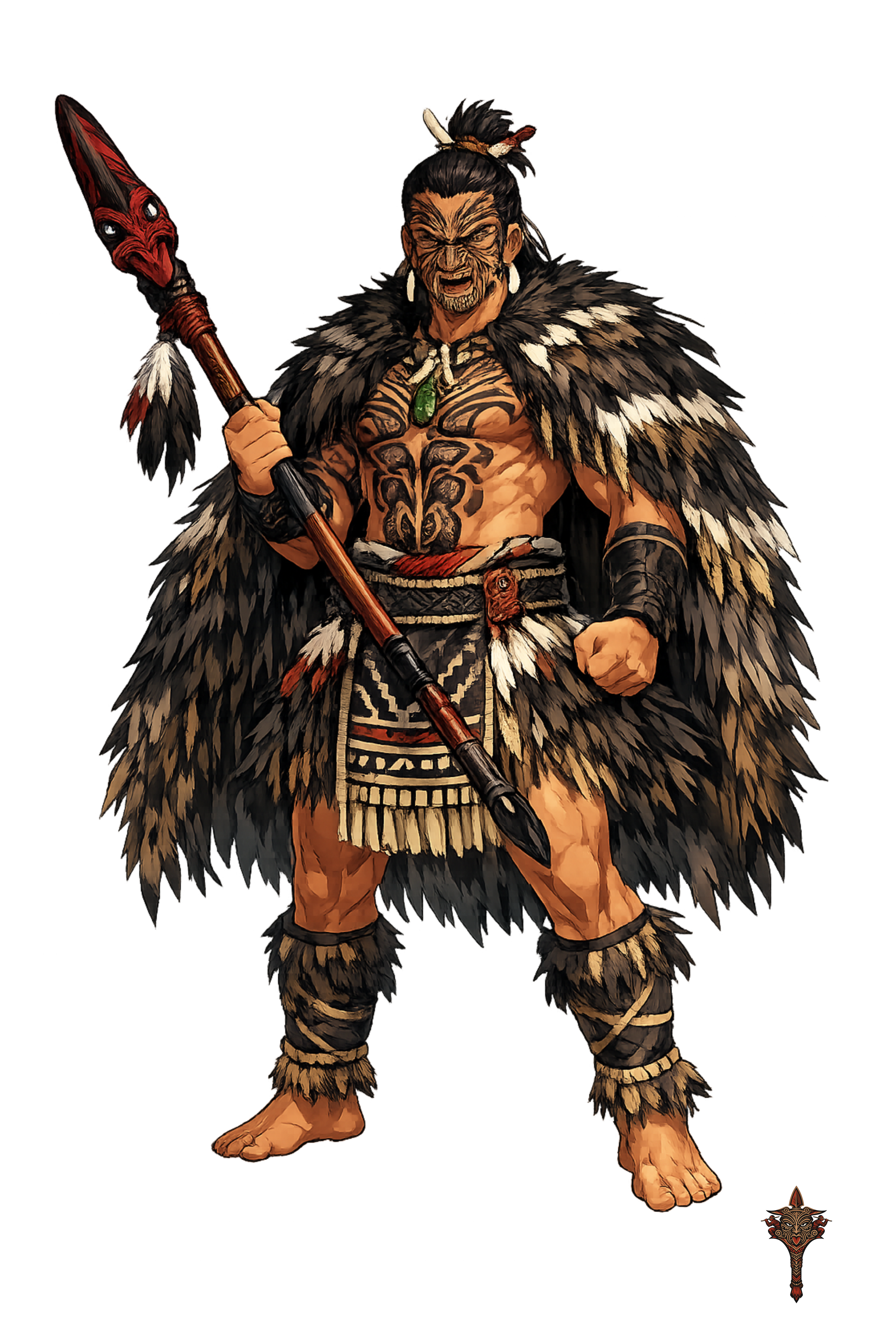 Tūmatauenga full-art
