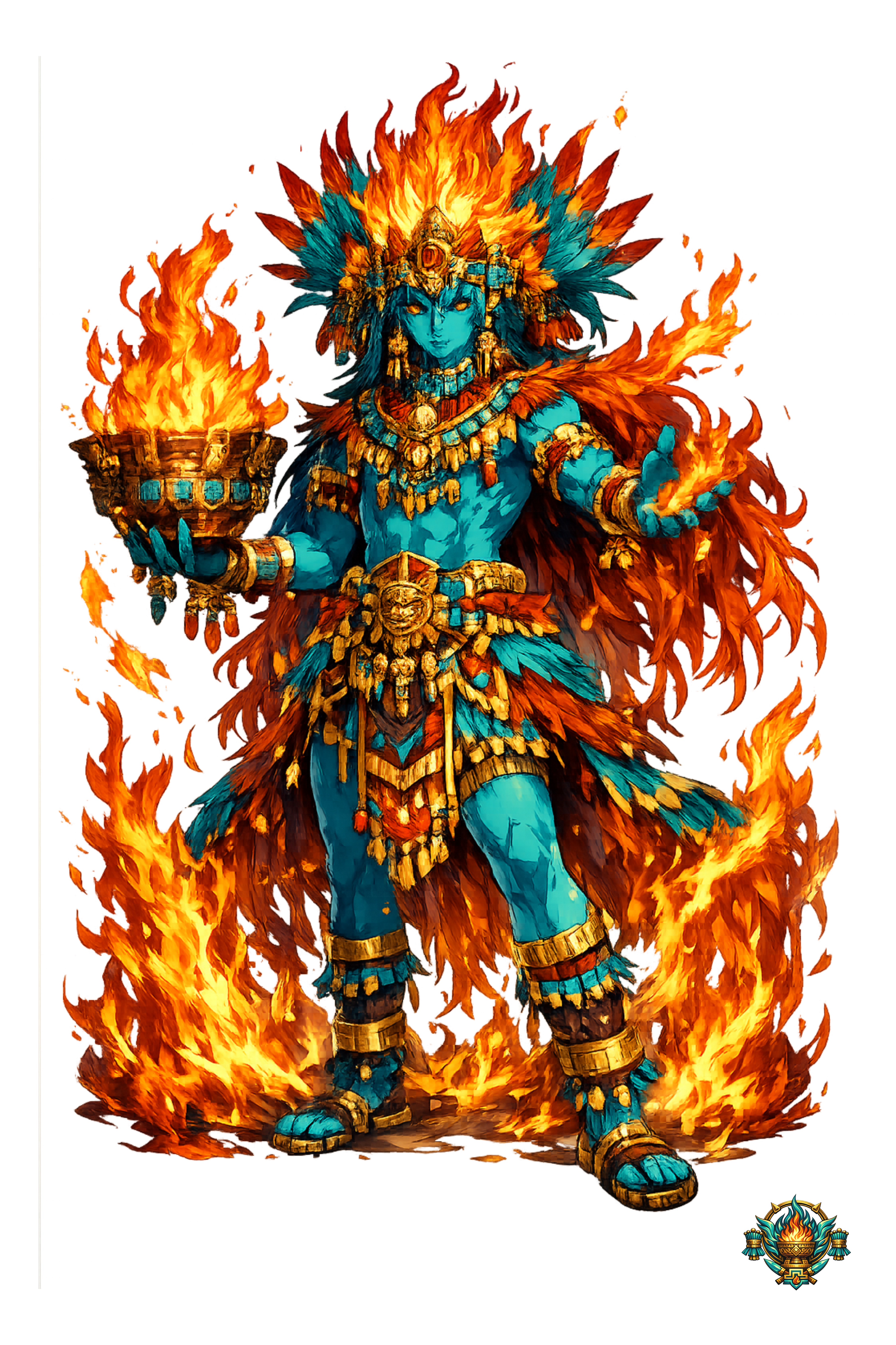 Xiuhtēcuhtli full-art